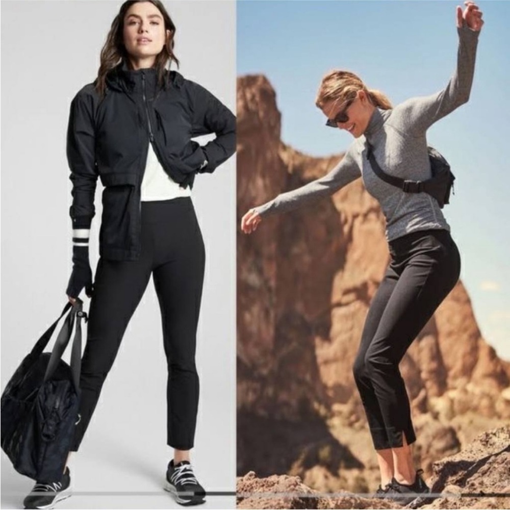 Athleta Wander Slim Ankle Pant Black Women’s 14